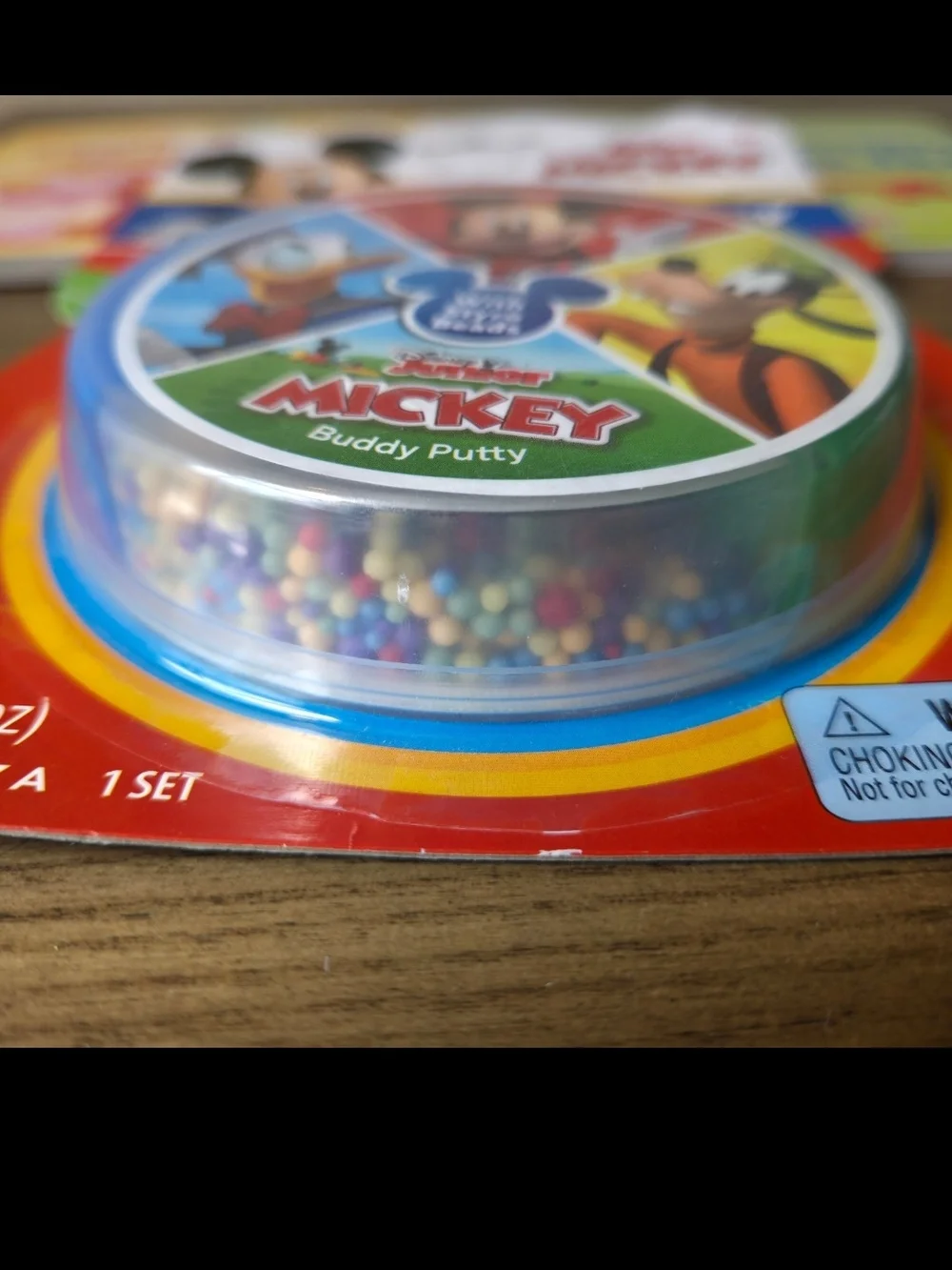 Sesame Street Spanish Board Books & Disney Mickey Buddy Putty Set